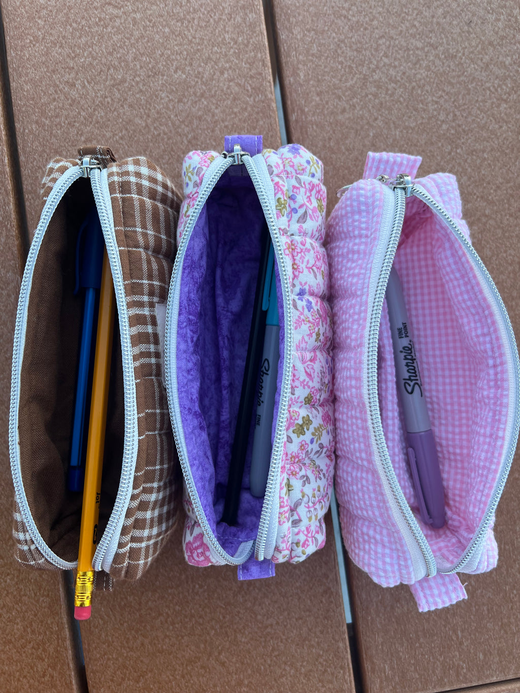 Quilted Pencil Case