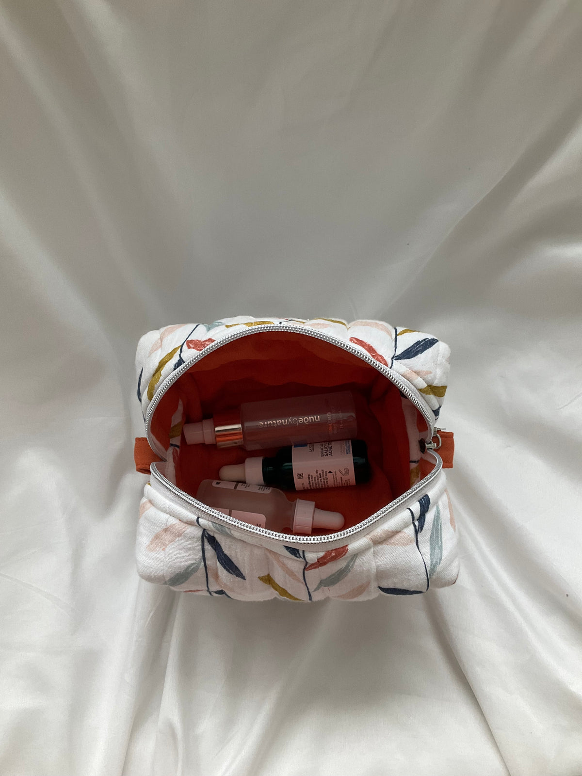 Autumn Leaves Quilted Pouch.