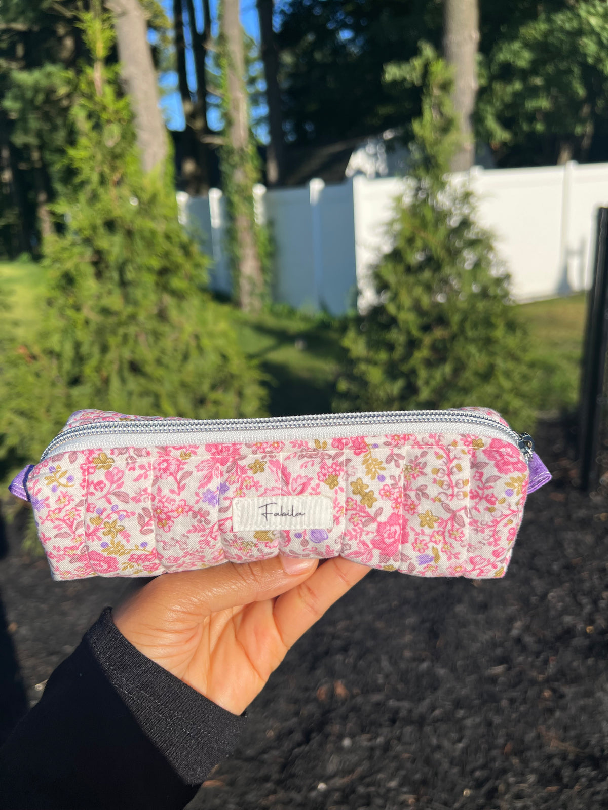 Quilted Pencil Case