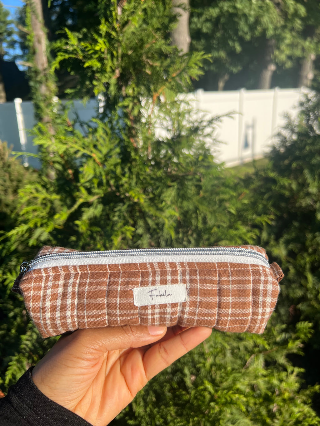 Quilted Pencil Case
