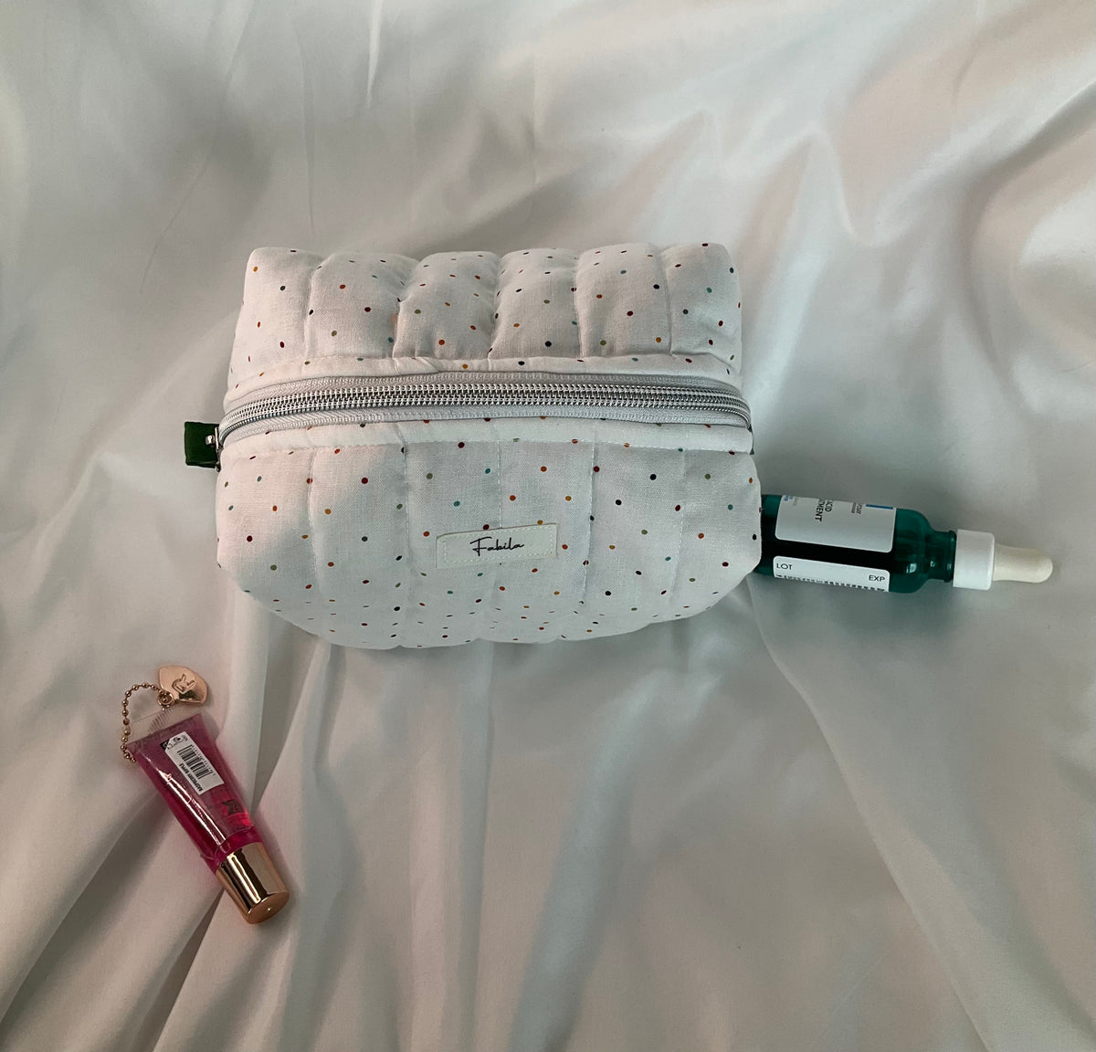 Confetti Quilted Pouch